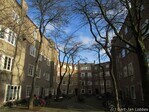 Het hofje Vechtstraat.
<br/>
Gert-Jan Lobbes, 2017
